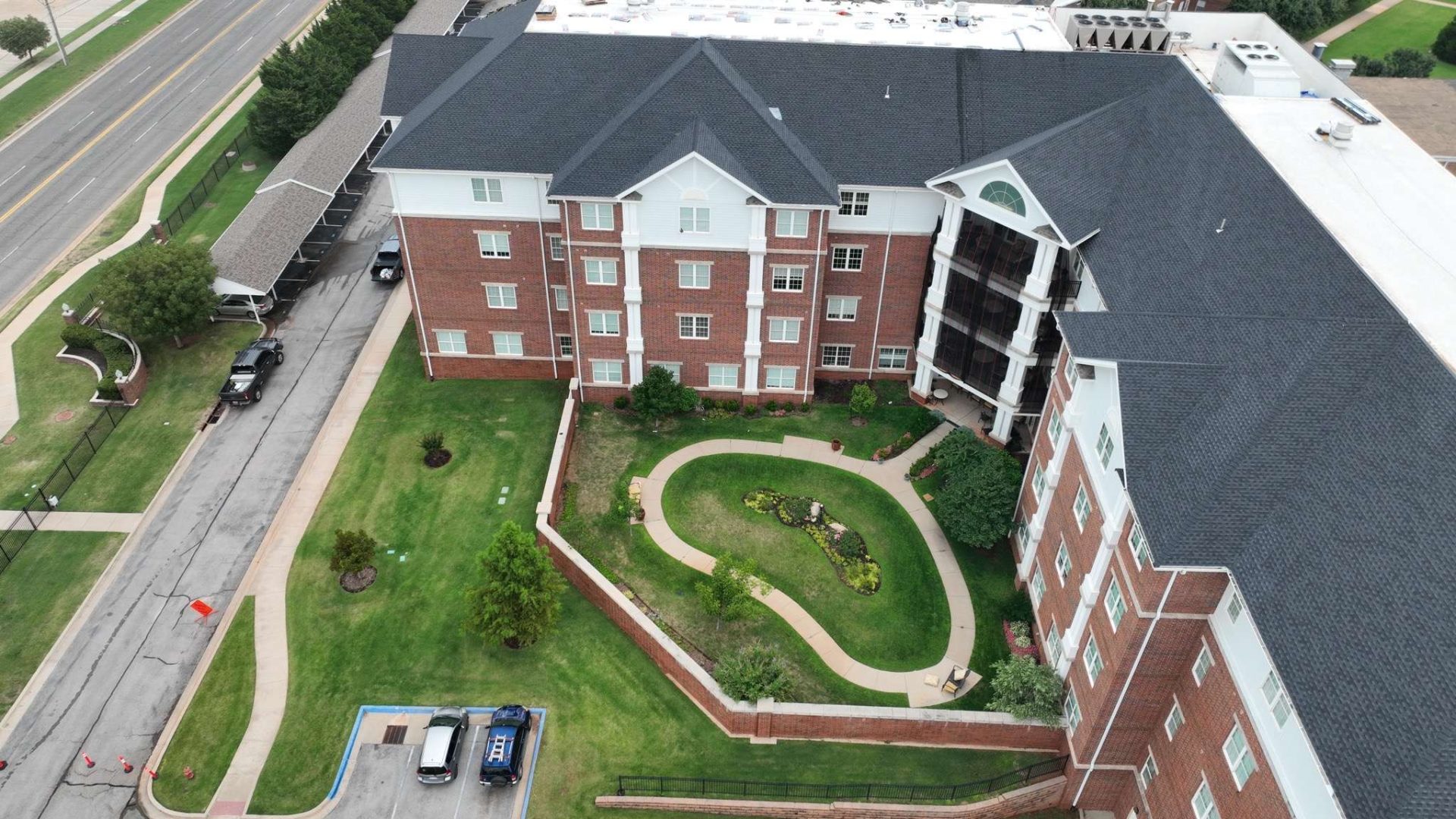 Commercial Roof Replacement of Retirement Home