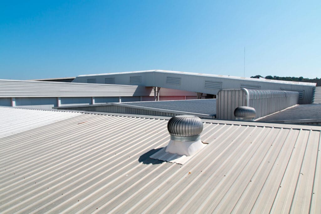 commercial roofing metal roof